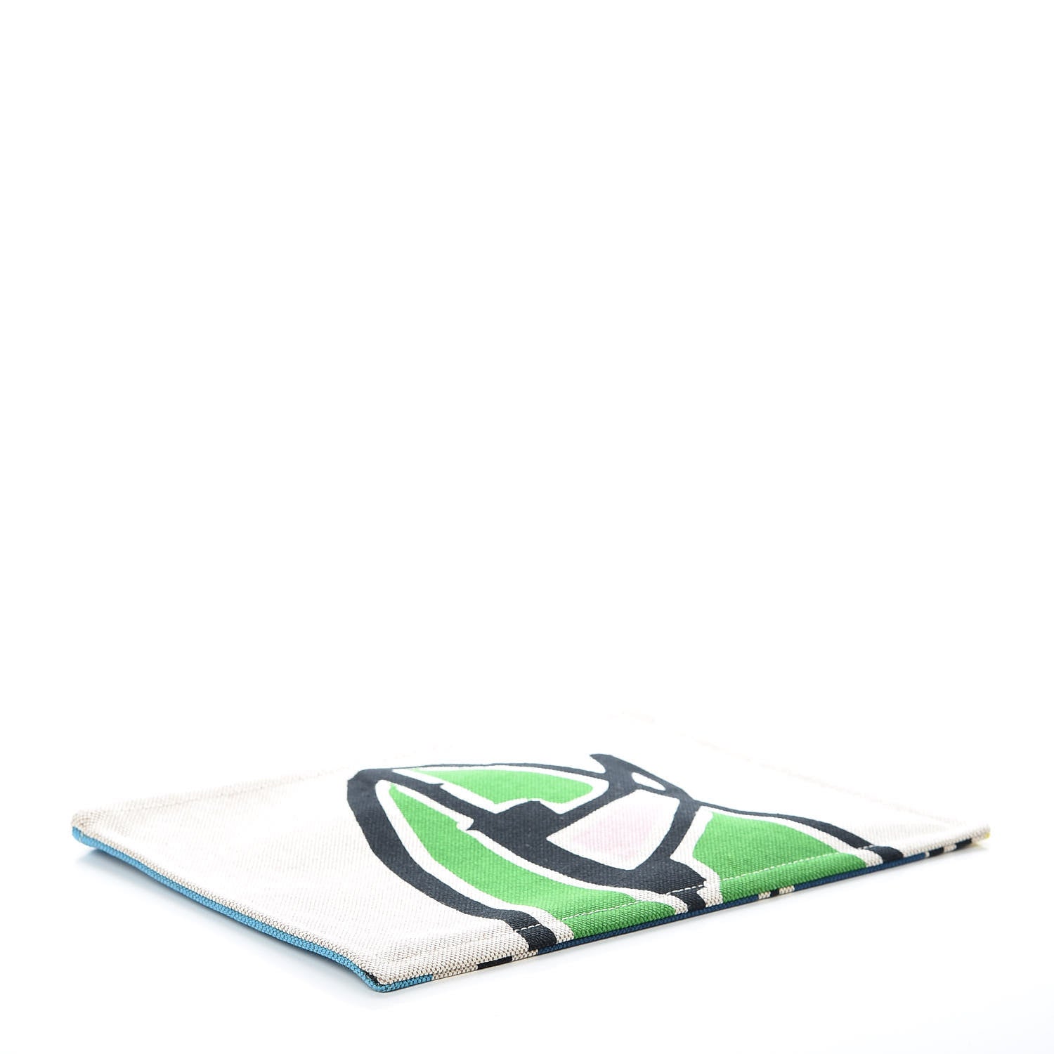 Hermes Toile Flat Waikiki Pouch 4 of 6
