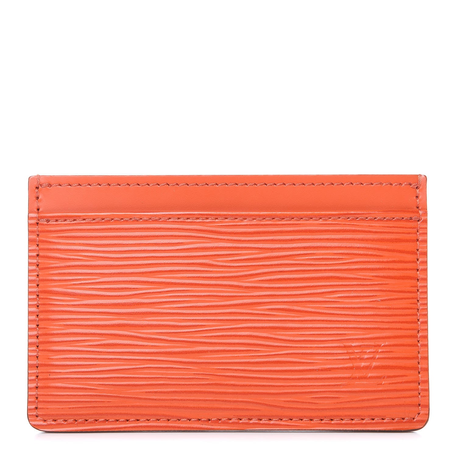 Louis Vuitton Epi Card Holder Piment 1 of 7