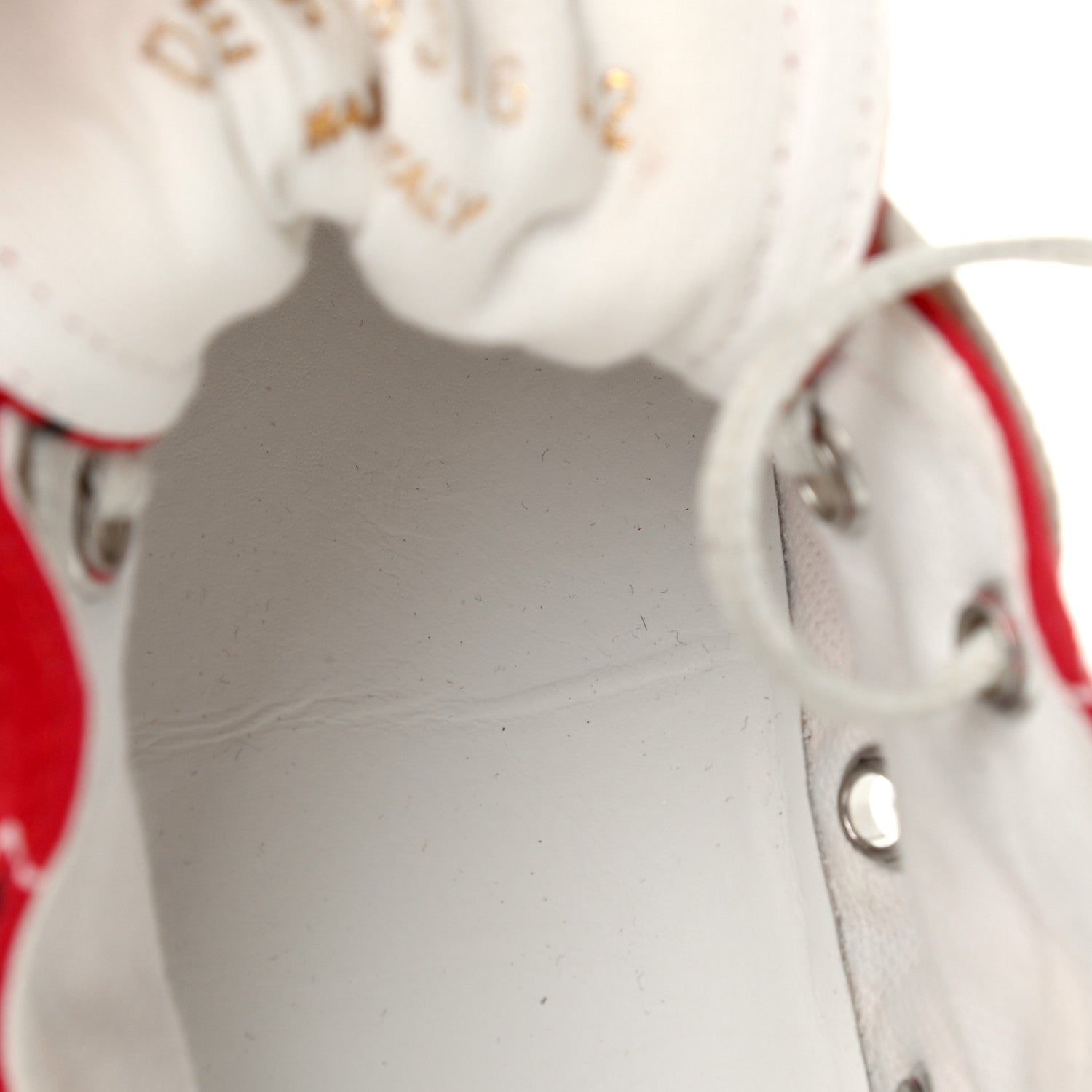 Saint Laurent Canvas Bandana Print Bedford Low Top Sneakers 42 Red 9 of 10