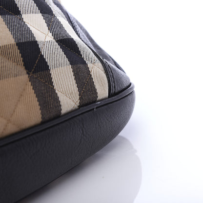 Burberry House Check Quilted Brook Hobo 11 of 15