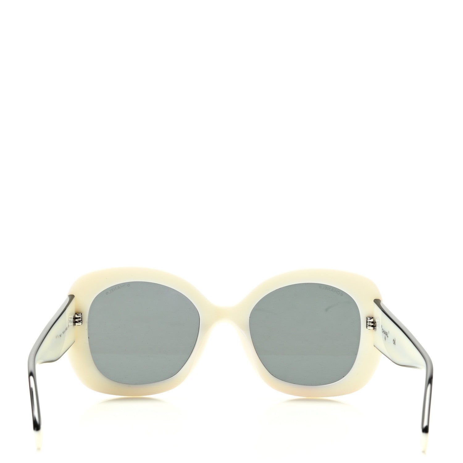 Chanel Acetate Sunglasses 71414 White 5 of 6