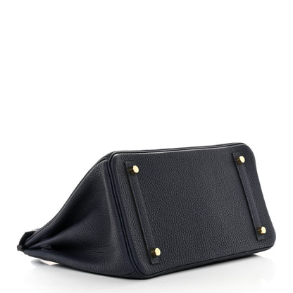 Hermes Togo Birkin 30 Bleu Nuit 4 of 19