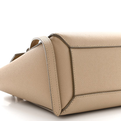 Celine Grained Calfskin Nano Belt Bag Light Taupe 10 of 17