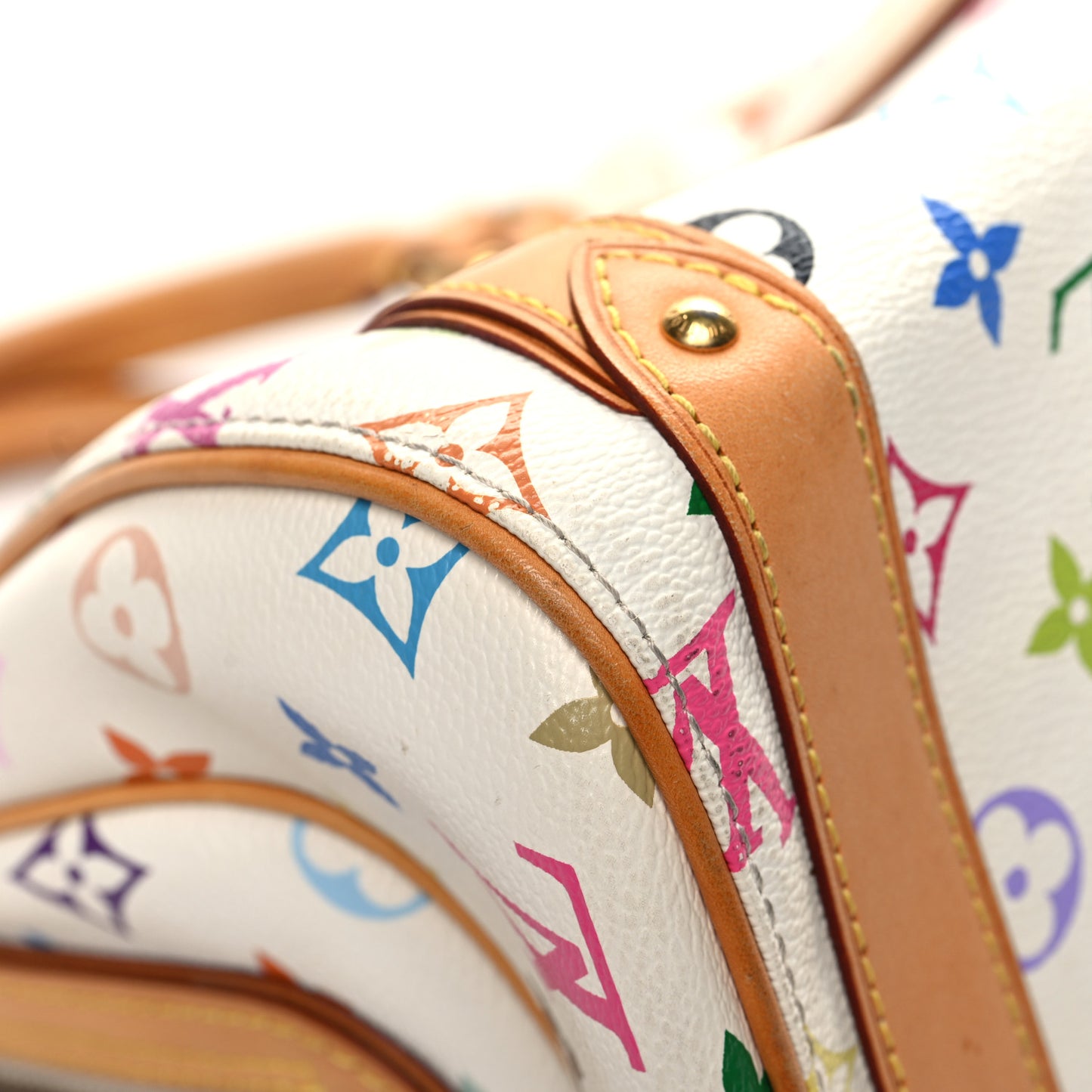 Monogram Multicolor Priscilla White