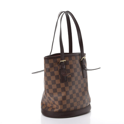 Louis Vuitton Damier Ebene Marais Bucket 23 3 of 13