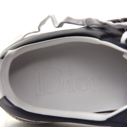 Christian Dior Homme Smooth Calfskin Suede Mens B01 Sneakers 39 Blue White 6 of 11