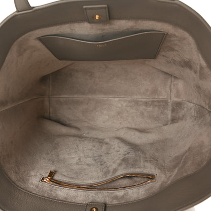 Celine Grained Calfskin Triomphe Medium Cabas Anais Pebble 5 of 10