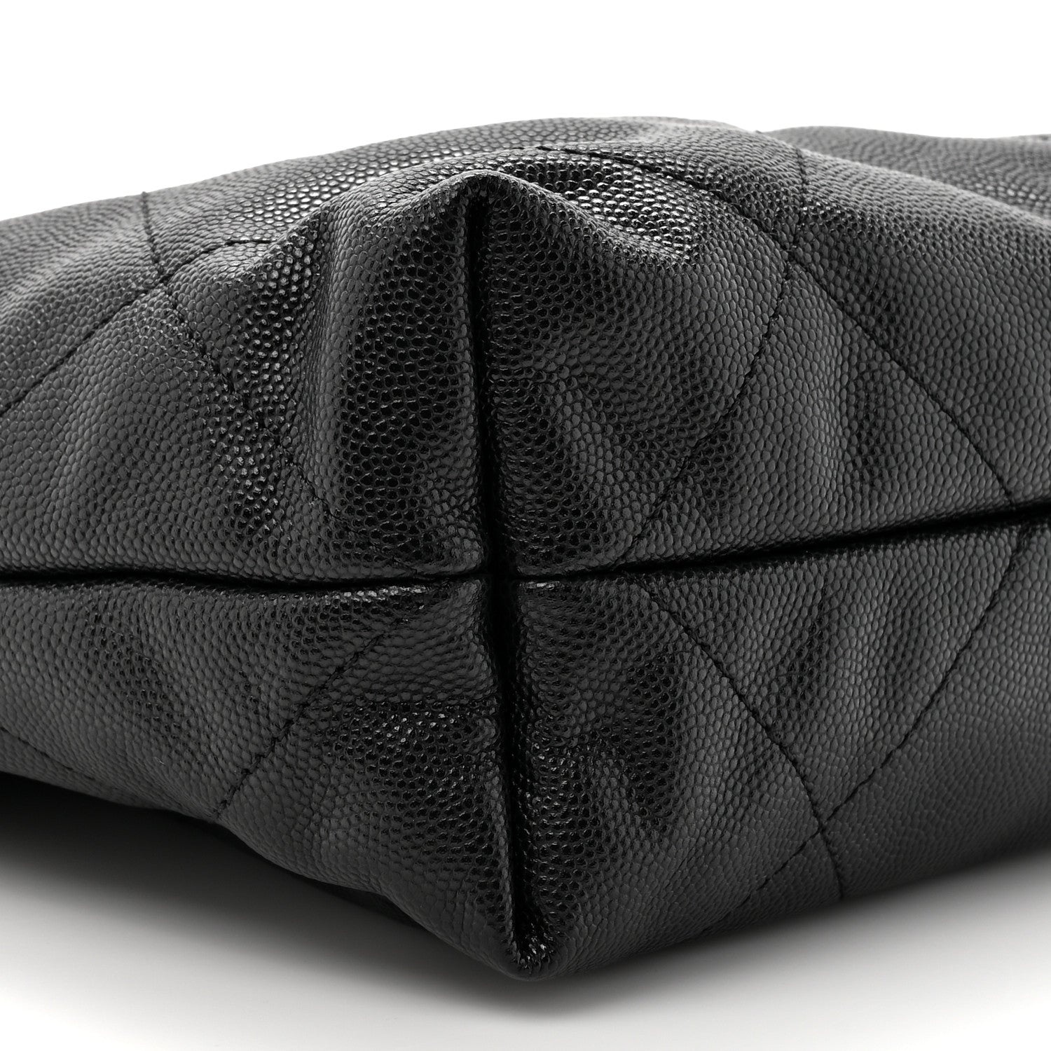 Chanel Shiny Caviar Quilted Small Chanel 22 So Black 10 of 10