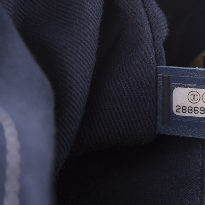 Chanel Denim Quilted Medium Denim Trip Single Flap Blue 9 of 10