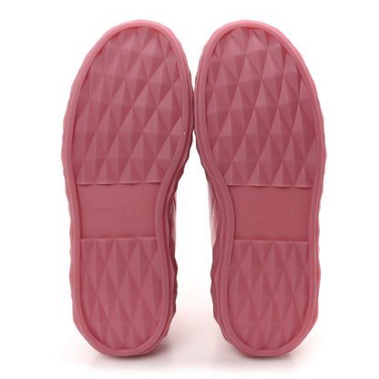 Jimmy Choo Nappa Diamond Maxi F II Platform Sneakers 39.5 Pink 6 of 8
