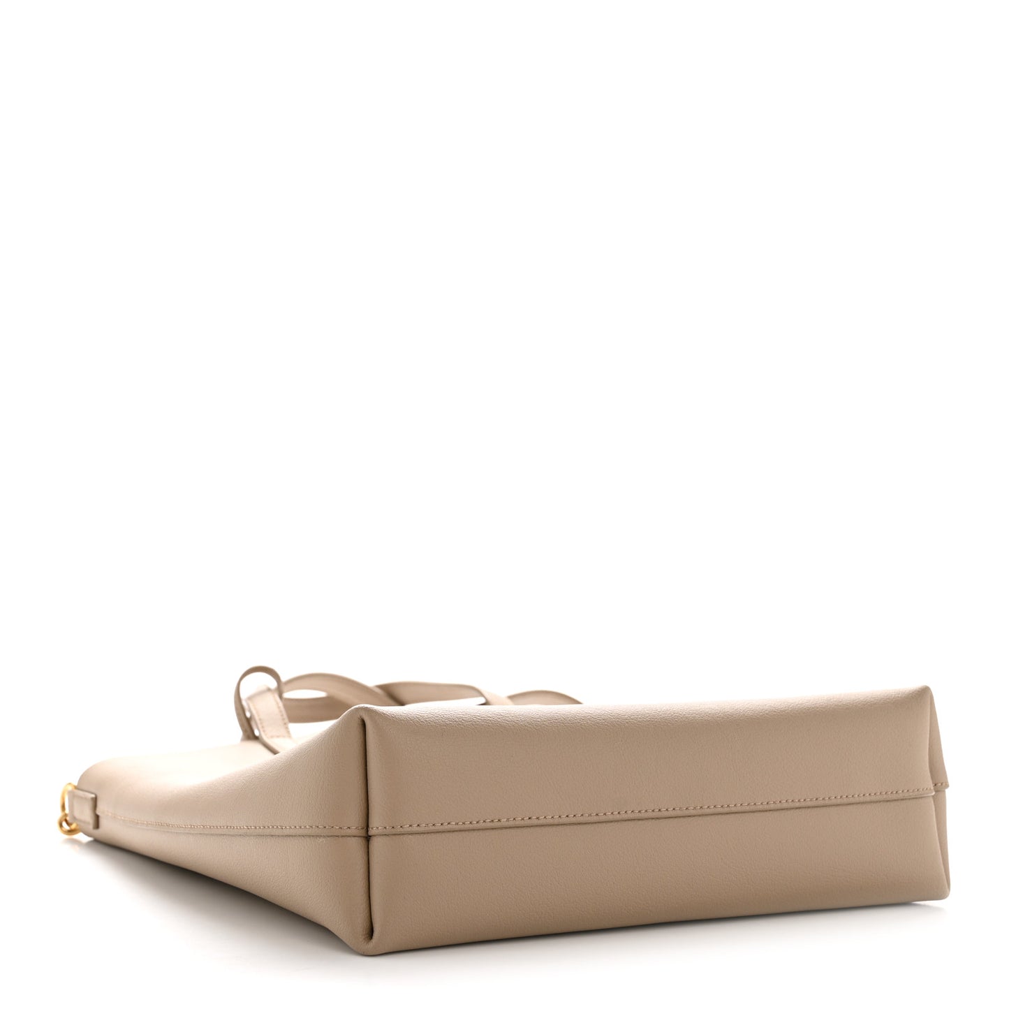 Calfskin Toy Shopping Tote Nude Powder