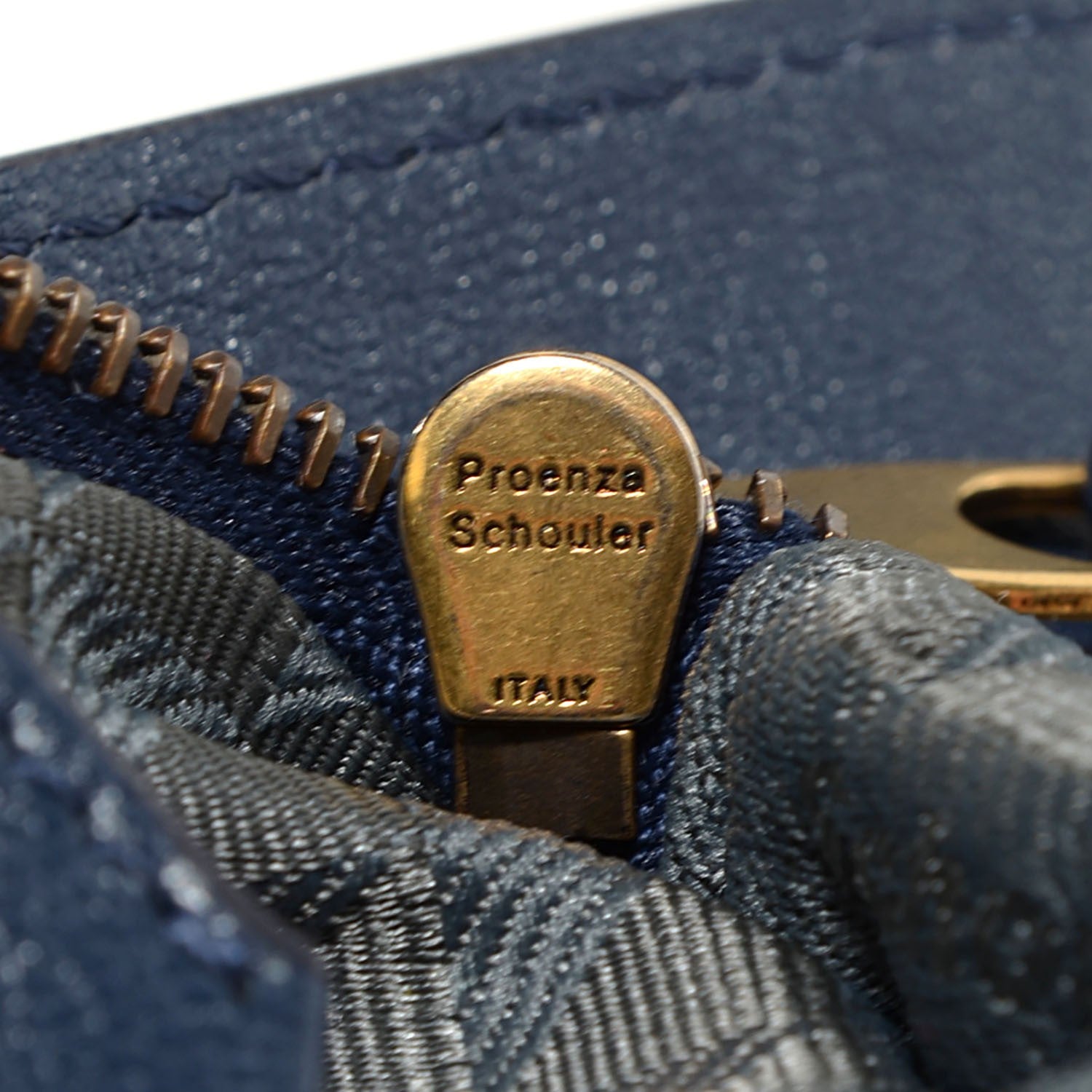 Proenza Schouler Lambskin Tiny PS1 Satchel Midnight 12 of 13