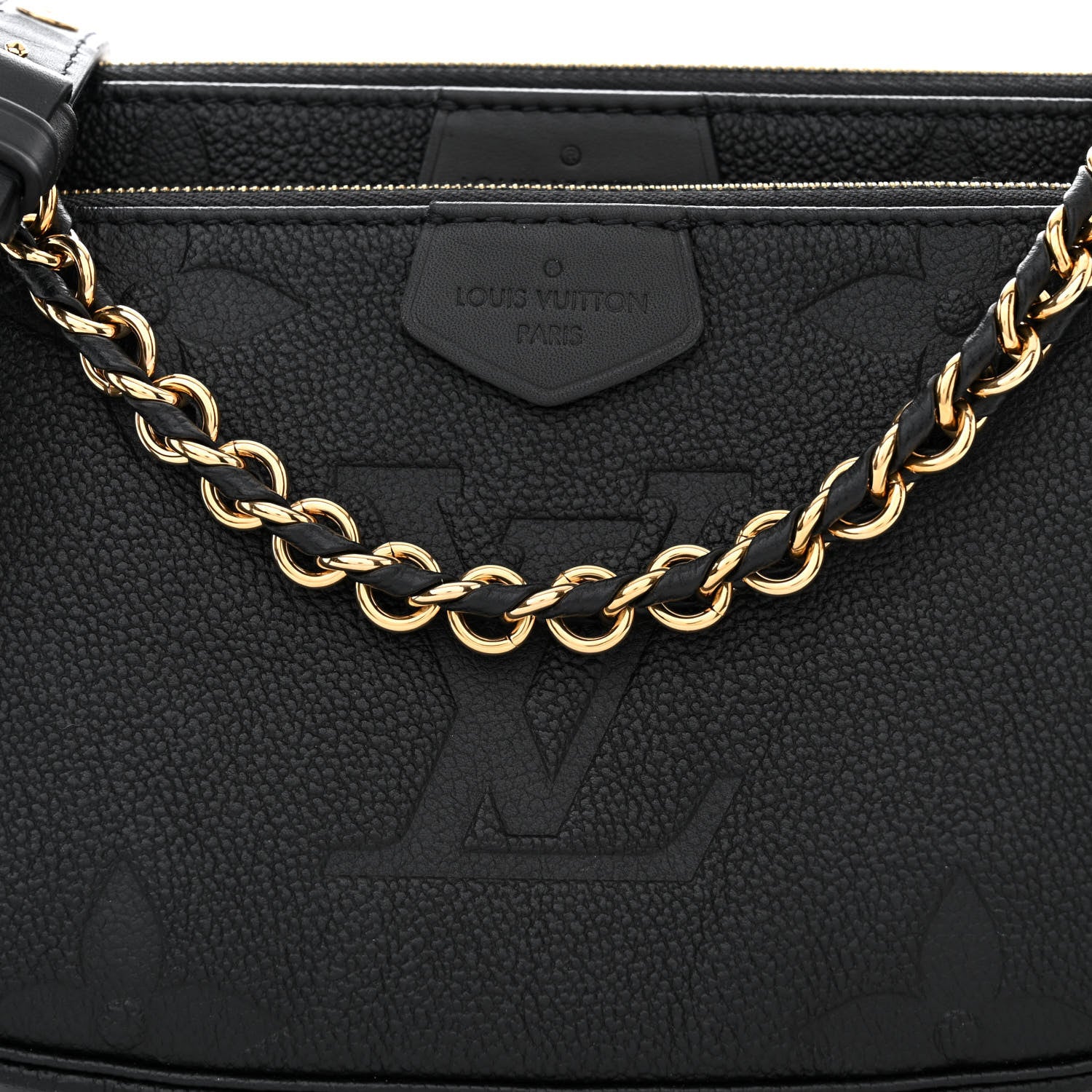 Louis Vuitton Empreinte Monogram Giant Multi Pochette Accessories Black 8 of 10