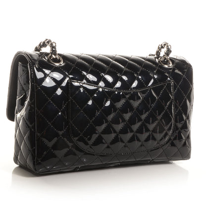 Chanel Patent Secret Label Medium Flap Black 3 of 8