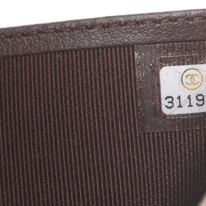 Chanel Caviar Quilted Compact Flap Wallet Black 8 of 9