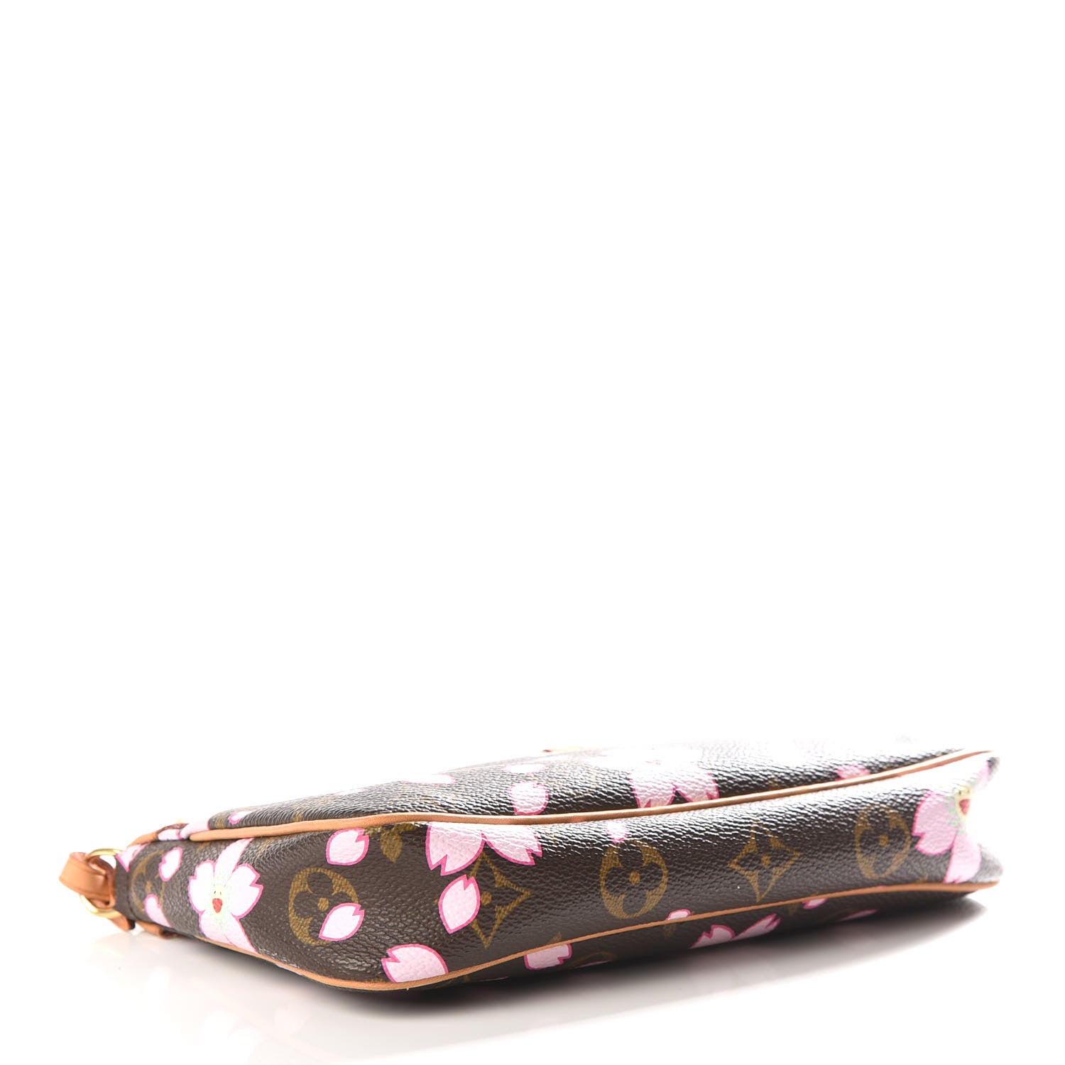 Louis Vuitton Monogram Cherry Blossom Pochette Accessories Brown 3 of 13
