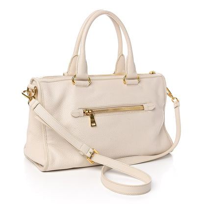 Prada Vitello Phenix Shopping Satchel Talco 3 of 14