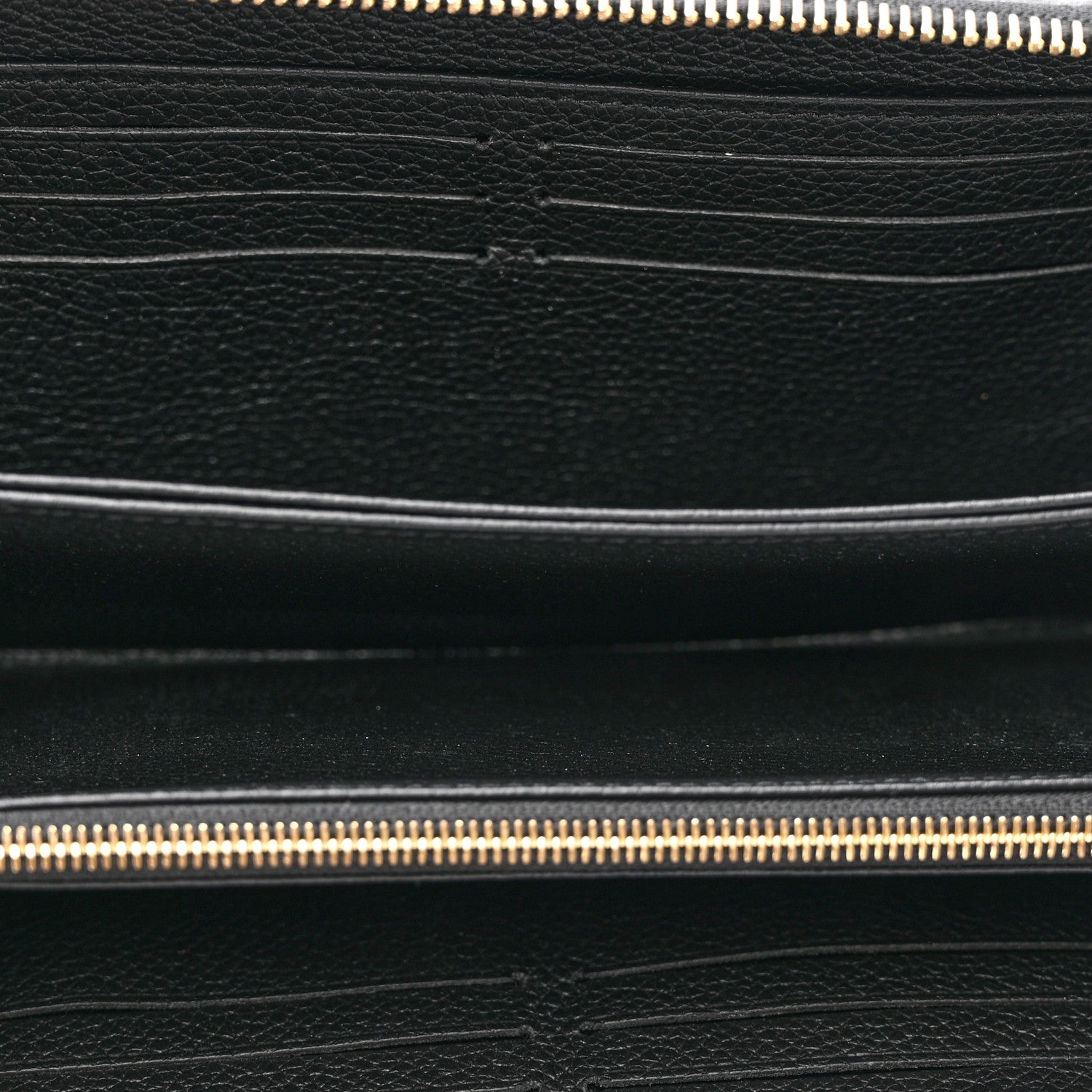 Louis Vuitton Empreinte Zippy Wallet Black 5 of 8