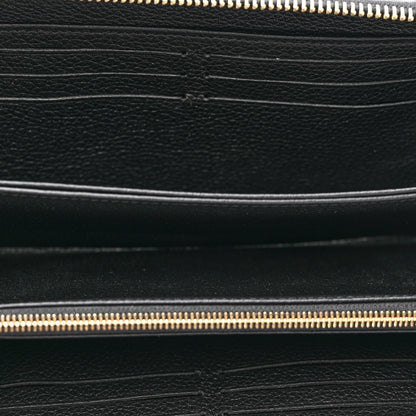 Louis Vuitton Empreinte Zippy Wallet Black 5 of 8