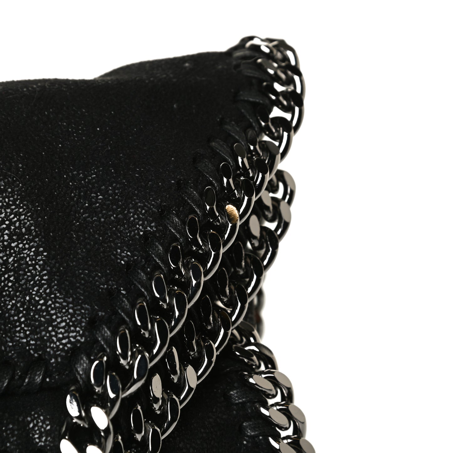 Shaggy Deer Small Falabella Tote Black
