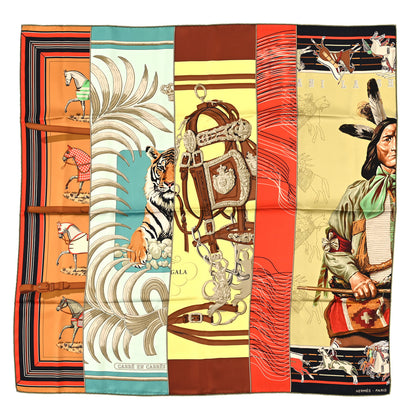 Hermes Silk Carre En Carres Scarf 90 1 of 4