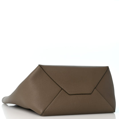 Celine Soft Grained Calfskin Medium Belt Cabas Phantom Taupe 4 of 12