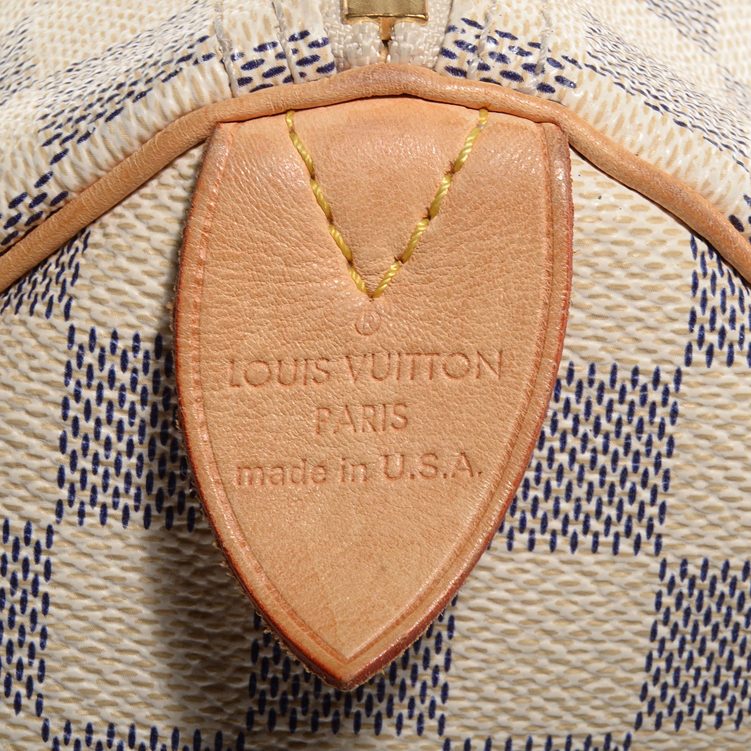 Louis Vuitton Damier Azur Speedy 35 7 of 7