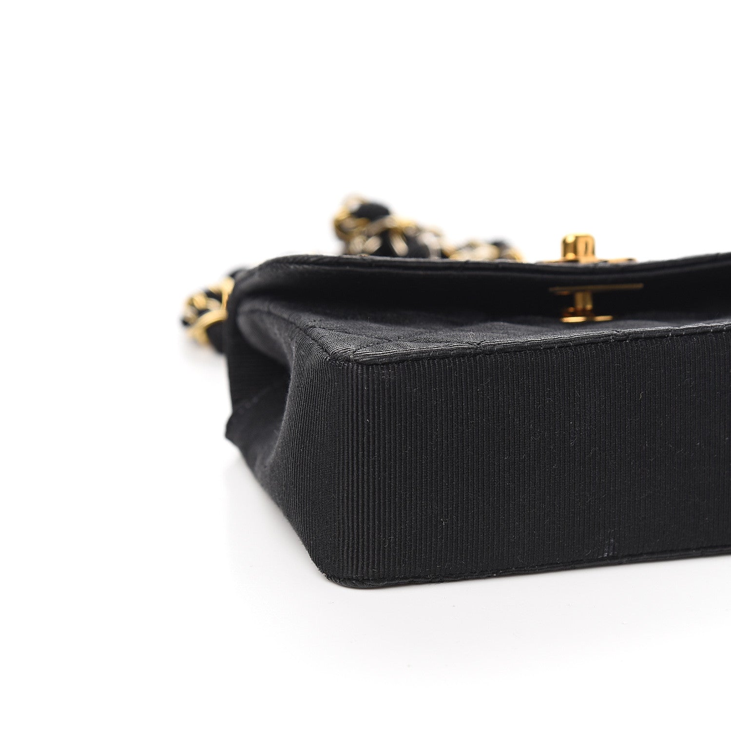 Chanel Jersey Quilted Mini Square Flap Black 9 of 11