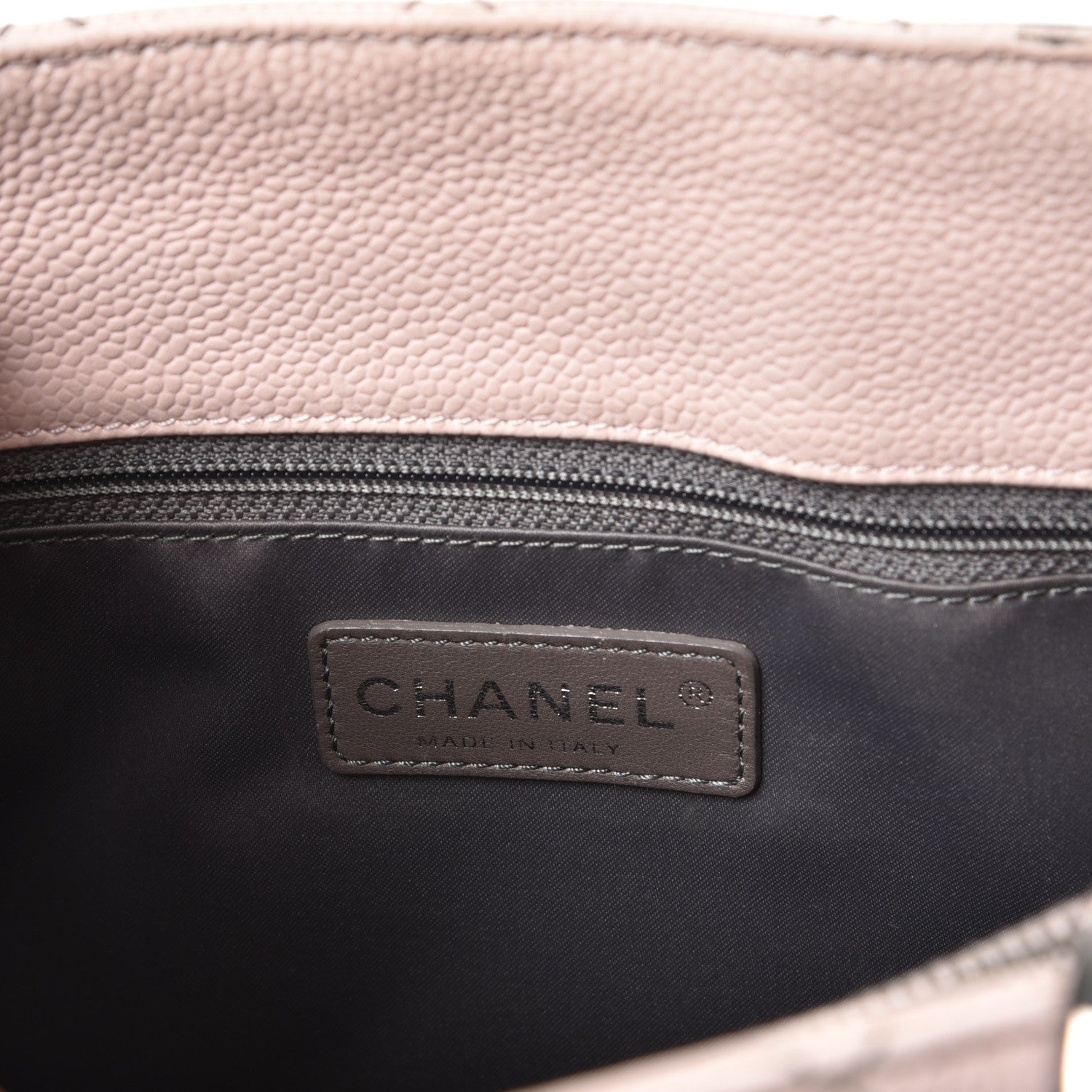Chanel Caviar Quilted Grand Shopping Tote GST Light Pink 6 of 16