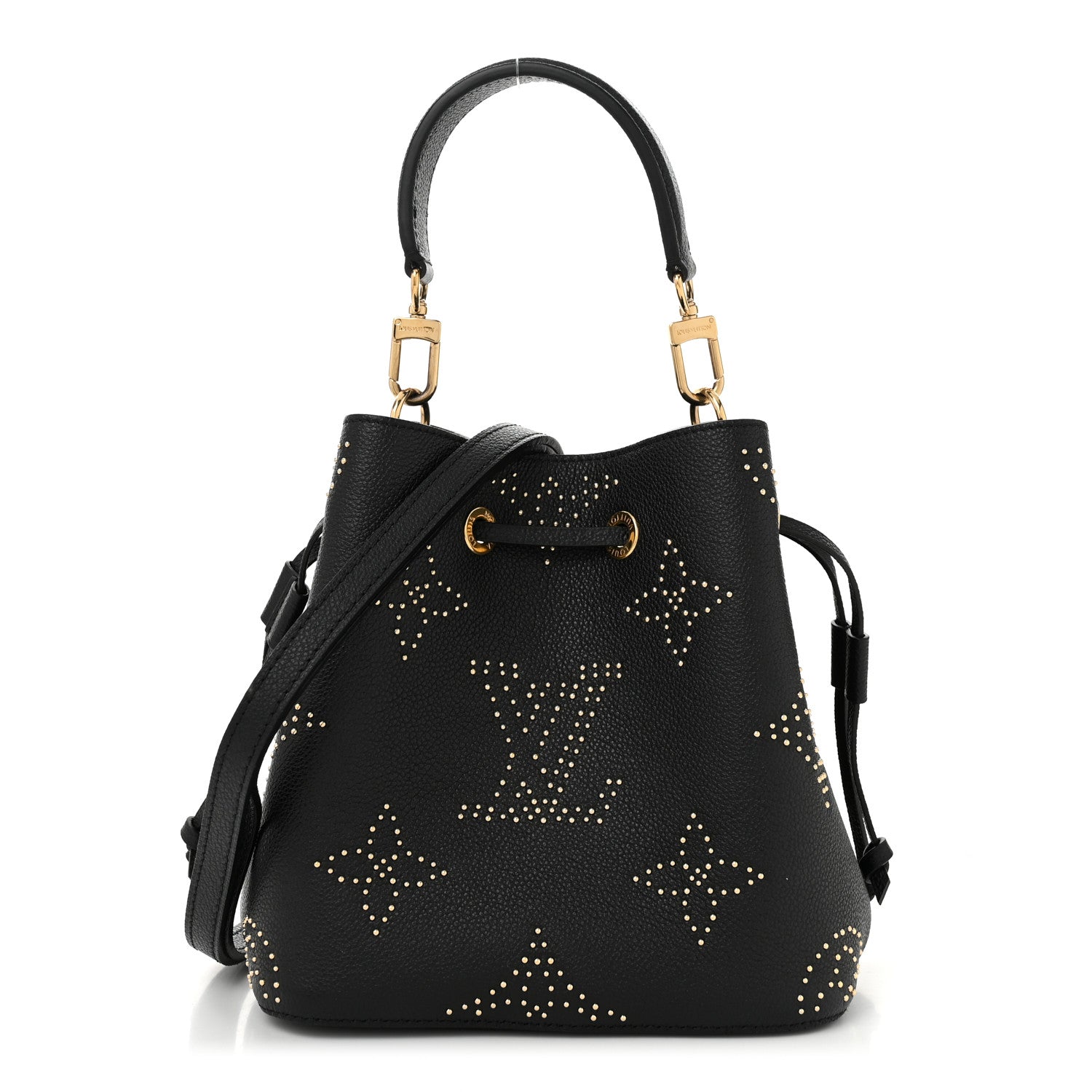 Louis Vuitton Empreinte Monogram Giant Studded Neonoe BB Black 1 of 10