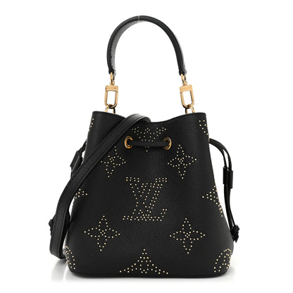 Louis Vuitton Empreinte Monogram Giant Studded Neonoe BB Black 1 of 10