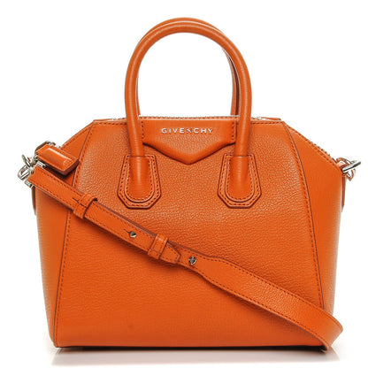 Givenchy Sugar Goatskin Mini Antigona Rust 1 of 7