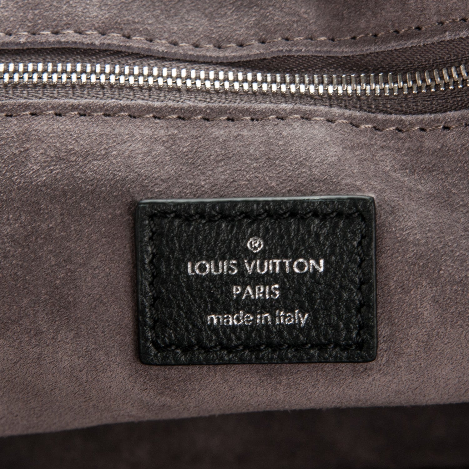 Louis Vuitton Veau Cachemire Soft Lockit MM Black 7 of 8