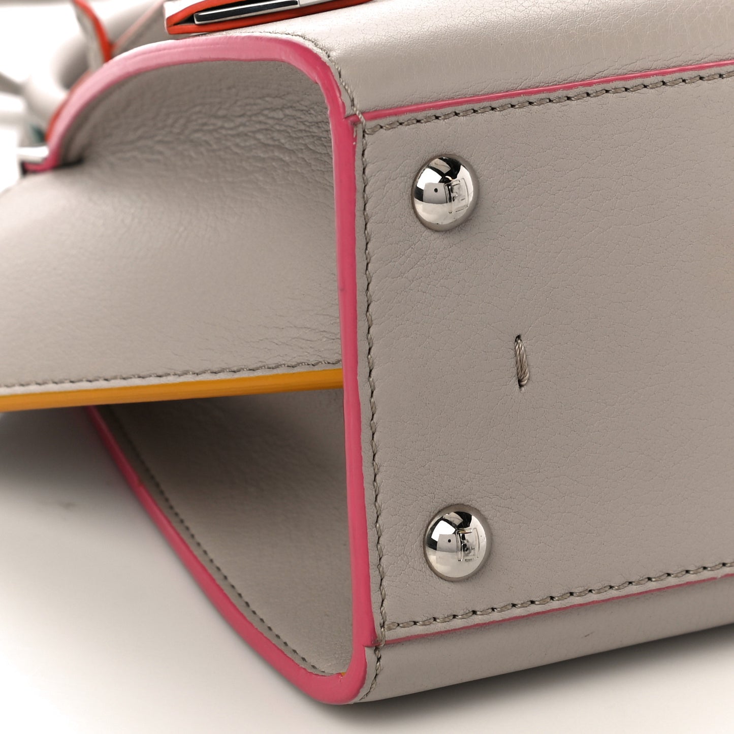 Vitello Dolce Mini 3Jours Tote Grigio Polvere