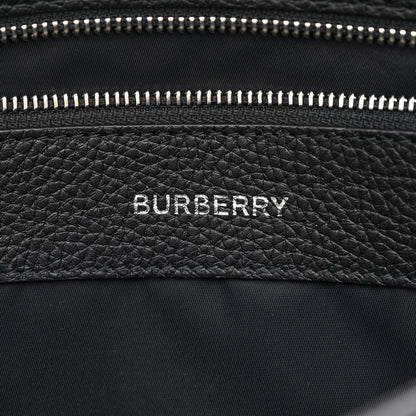 Burberry Grainy Calfskin Embossed Bruno Messenger Black 6 of 11