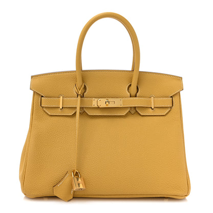 Hermes Togo Birkin 30 Curry 1 of 14