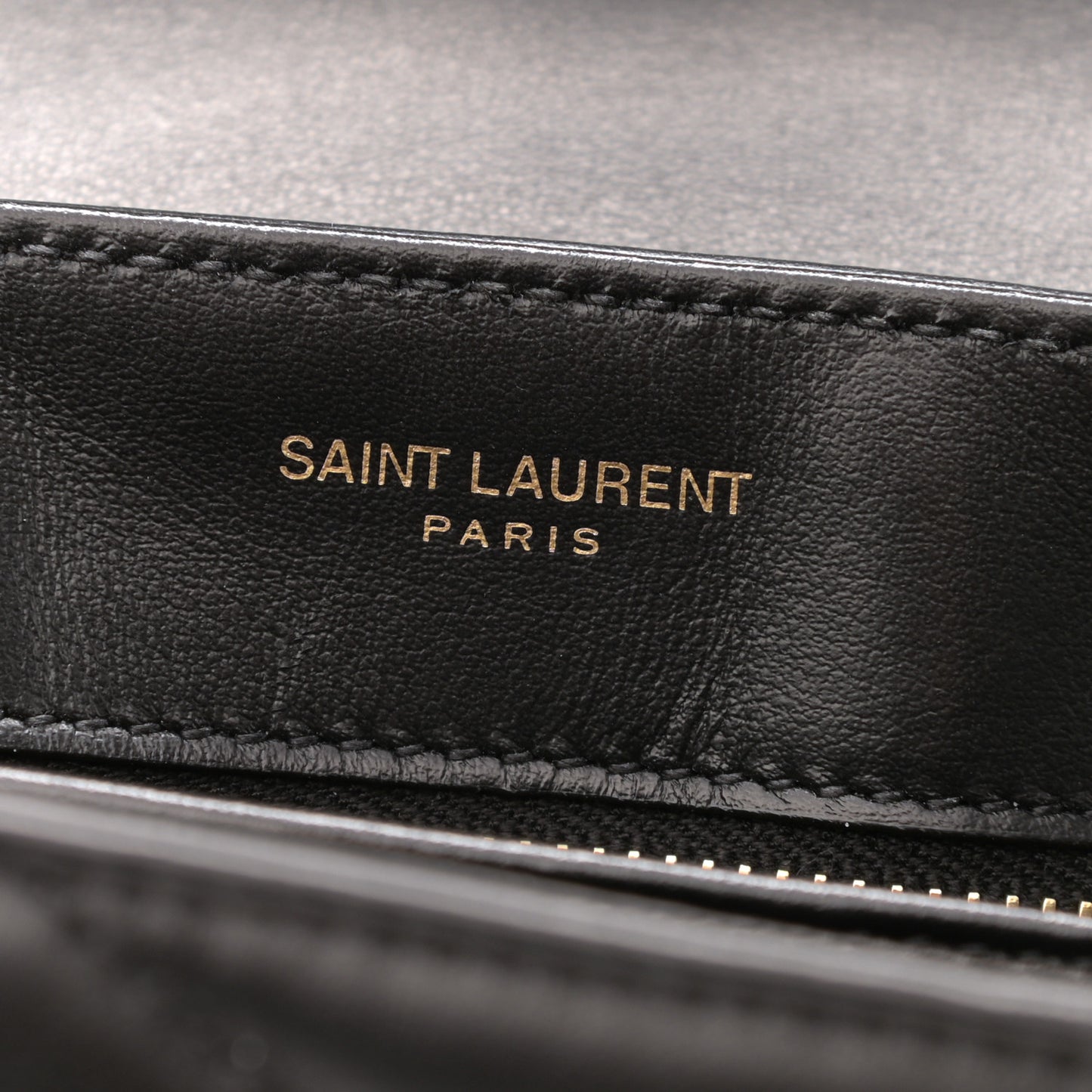 Calfskin Y Quilted Monogram Toy Loulou Crossbody Bag Black