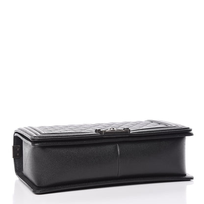 Chanel Caviar Quilted New Medium Boy Flap Black 4 of 12