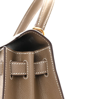 Hermes Epsom Kelly Sellier 28 Etoupe 12 of 14