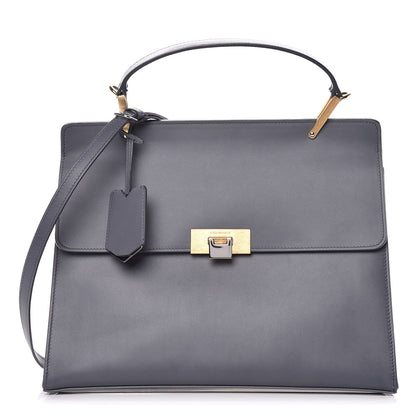 Balenciaga Veau Le Dix M Cartable Shoulder Bag Gris Ardoise 1 of 10