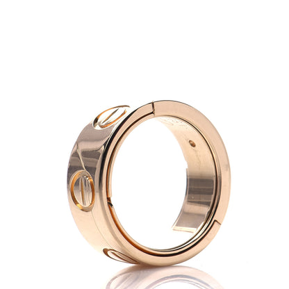 Cartier 18K Yellow Gold 7mm Astro LOVE Ring 50 5.25 4 of 5