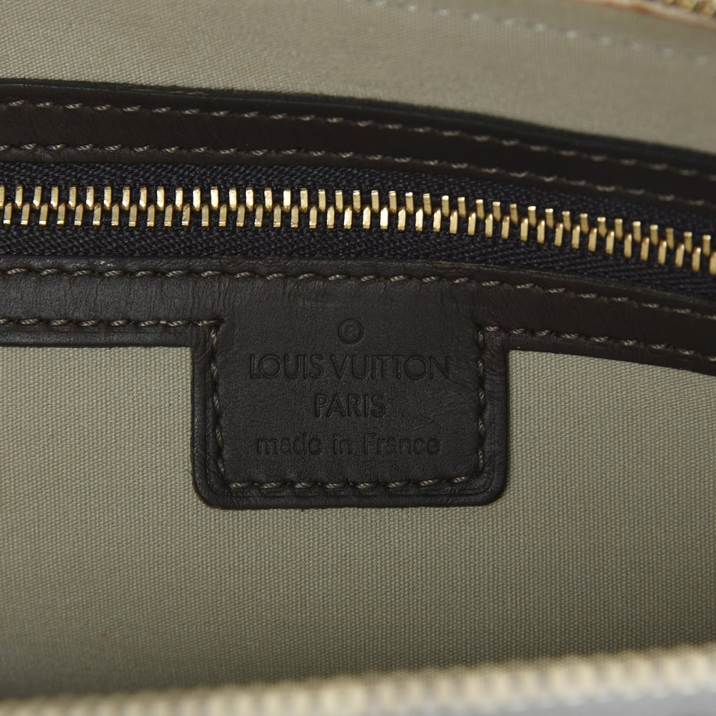 Mini Monogram Alma Long Kaki