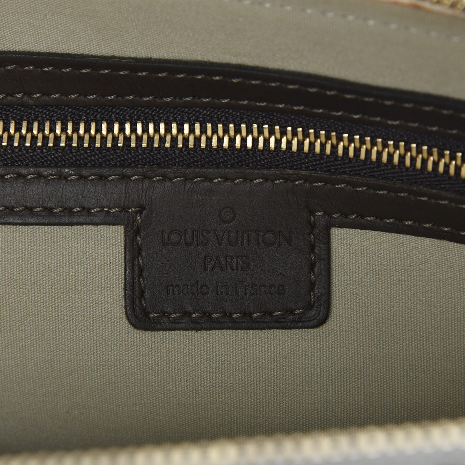 Louis Vuitton Mini Monogram Alma Long Kaki 6 of 11