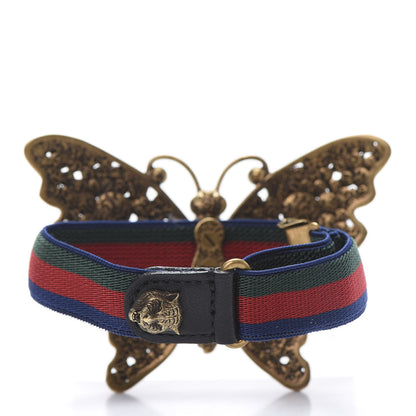 Gucci Web Crystal Butterfly Bracelet Multicolor 3 of 5