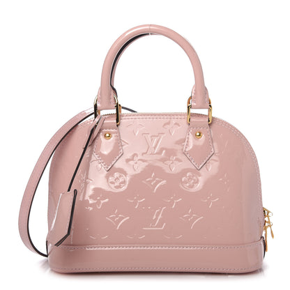 Louis Vuitton Vernis Alma BB Rose Ballerine 1 of 9