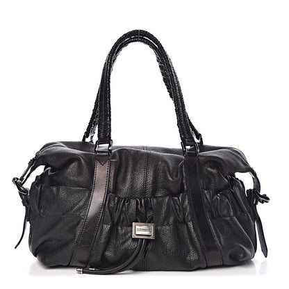 Burberry Calfskin Dallinger Satchel Black 1 of 9