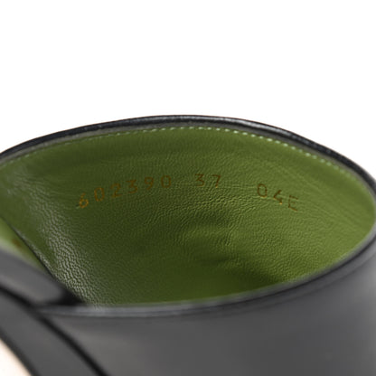 Gucci Granada Kid Houdan Platform Slide Sandals 37 Black 8 of 10