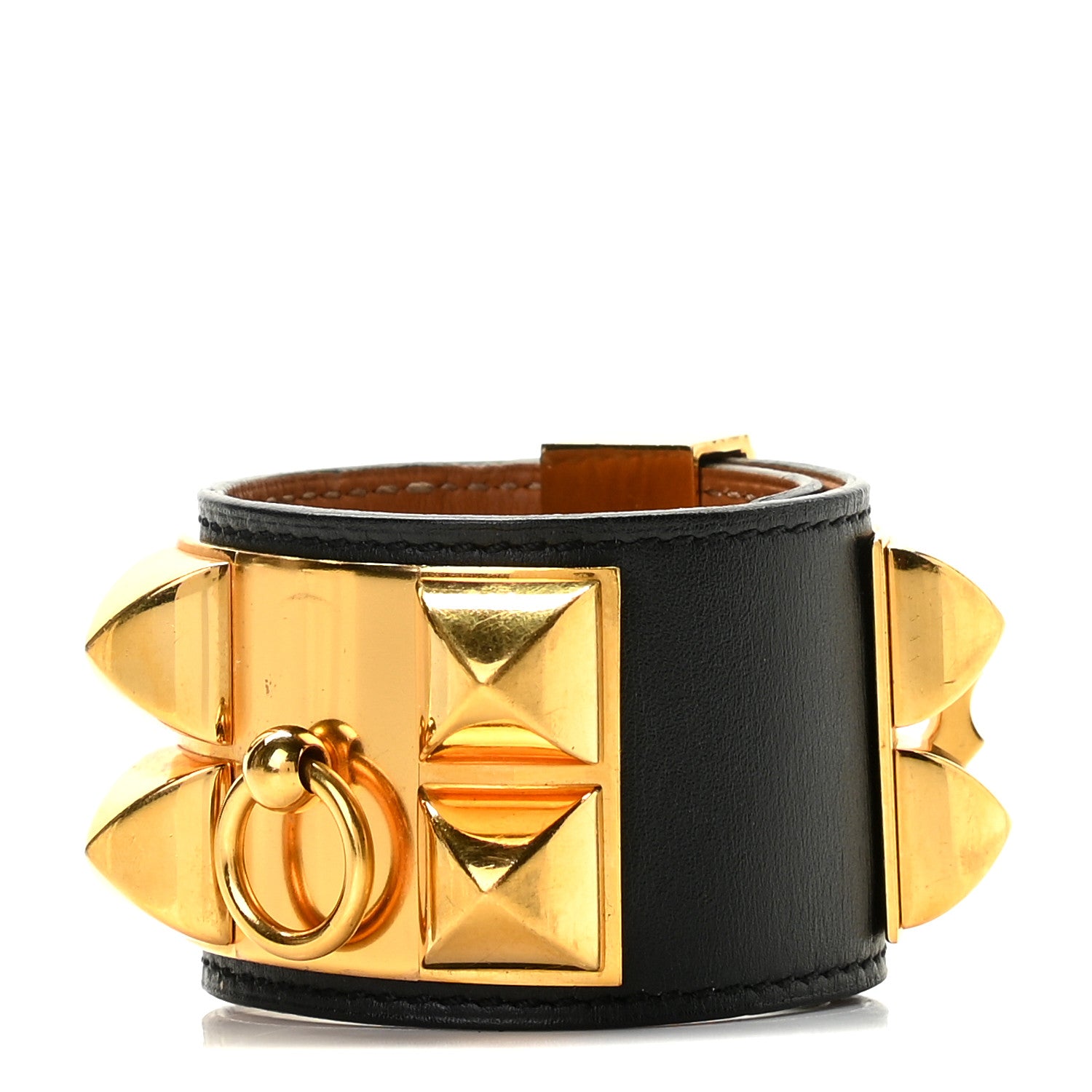 Hermes Box Collier de Chien CDC Bracelet S Black 1 of 5