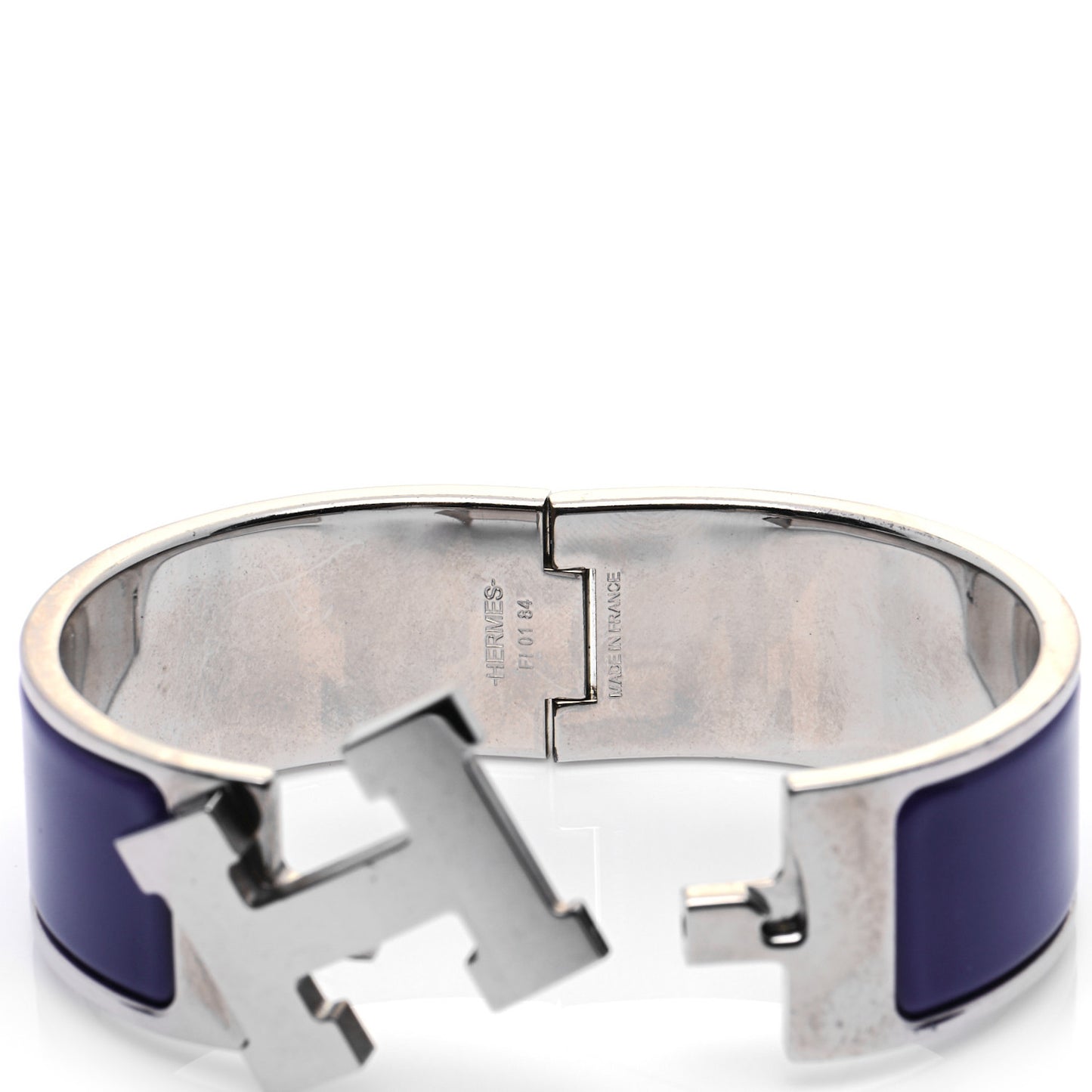 Enamel Wide Clic Clac H Bracelet PM Iris