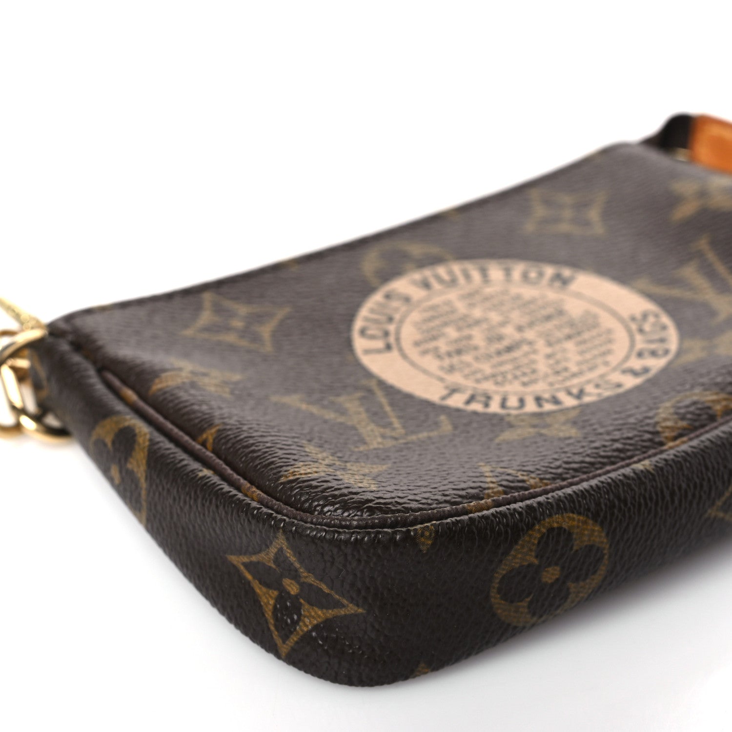 Louis Vuitton Monogram Complice Trunks and Bags Mini Pochette Accessories Beige 6 of 7